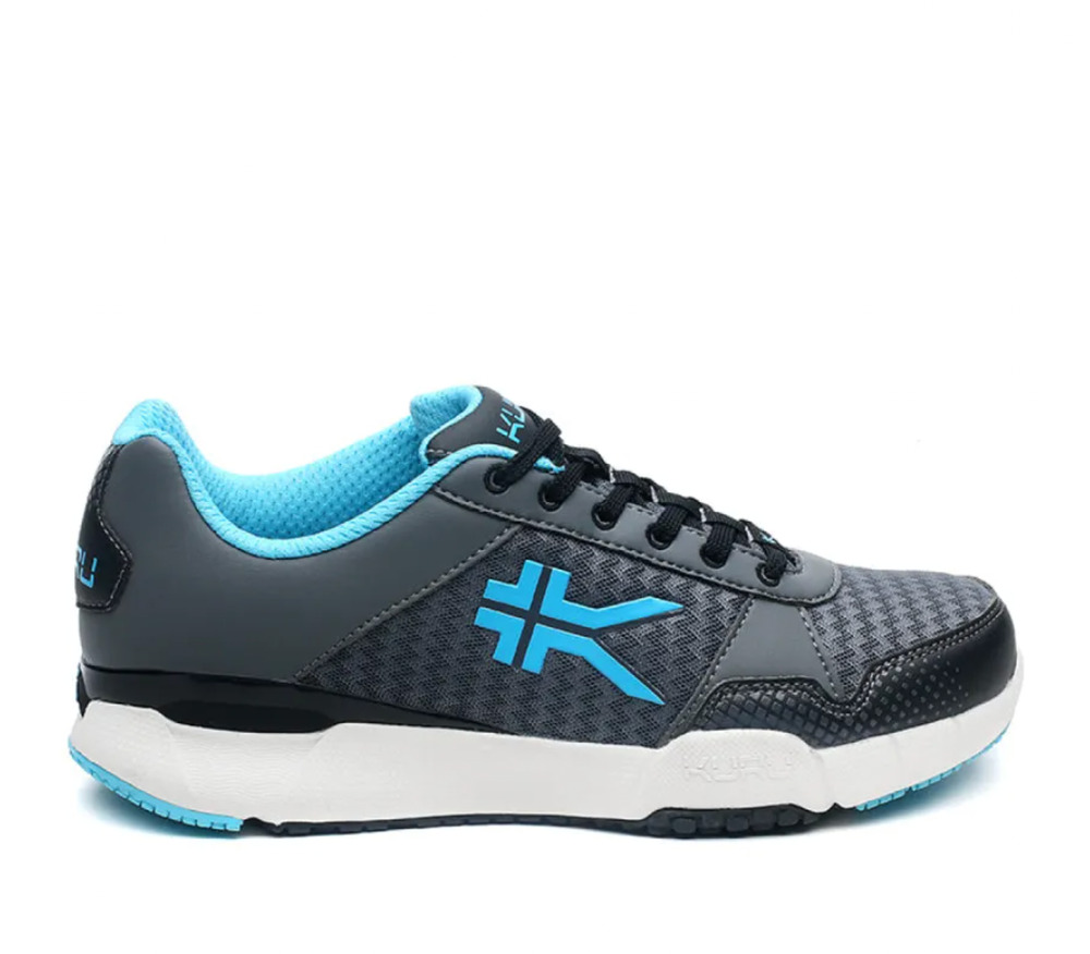 Kuru Womens Quantum Walking Sneakers Size 11.5 WIDE White Blue Athletic NWOB